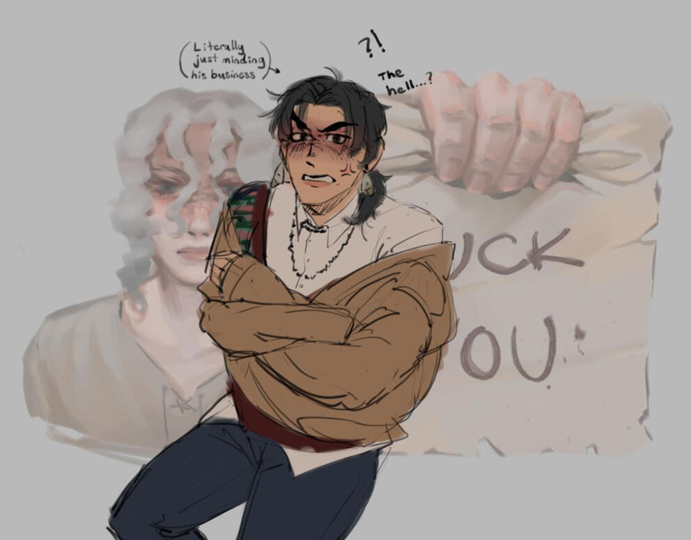 D&amp;D Lapp &amp; Dalisay (OCs) - bust and half body
