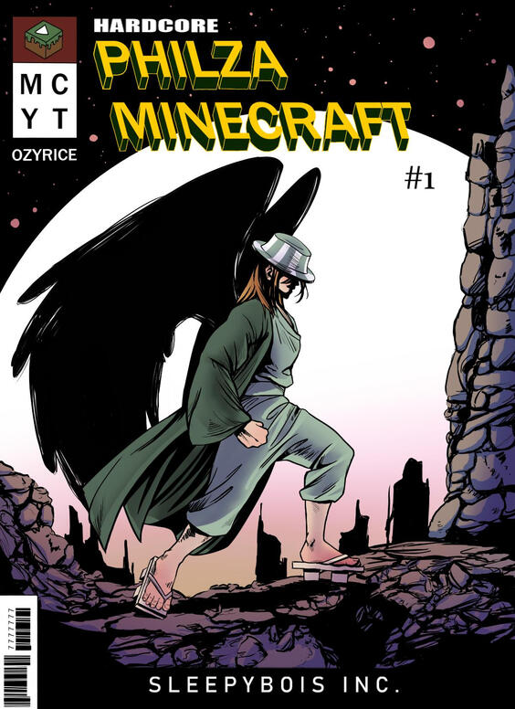 Ph1lza Minecraft comic || Stylized Type